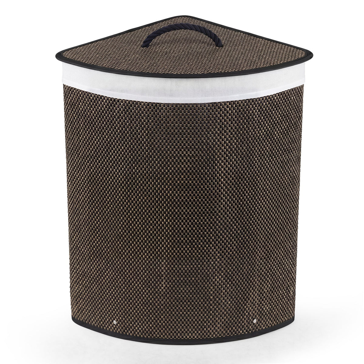 15 Gallon Bamboo Laundry Hamper with Removable Liner