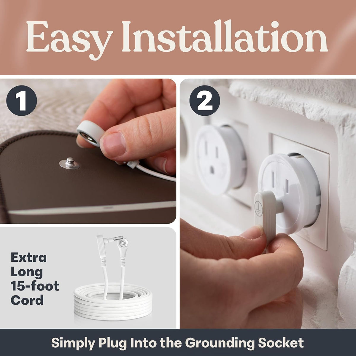 GAYA™ Grounding Cord - 15ft