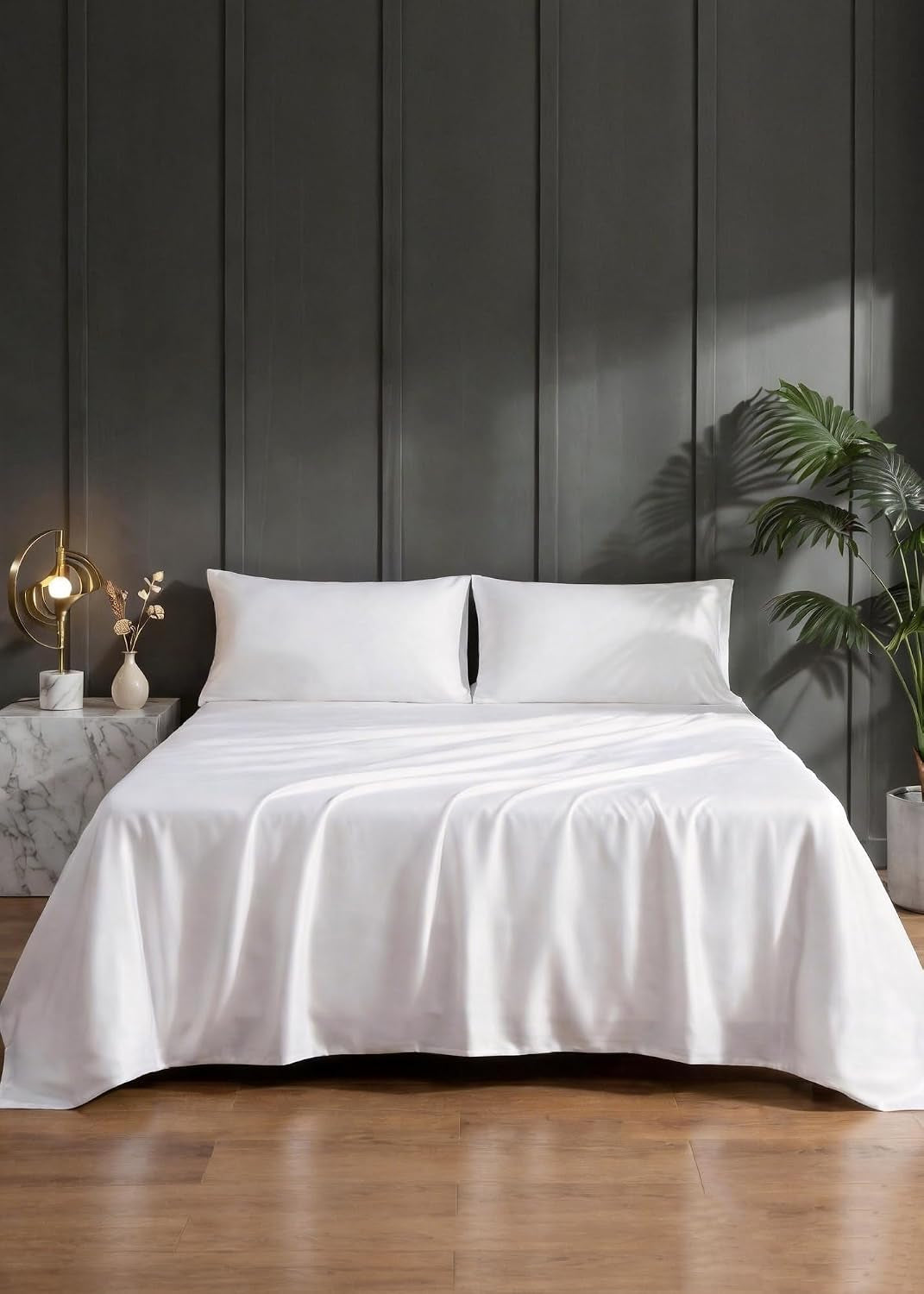 Premium 100% Viscose Bamboo Bed Sheet Set - Cooling Comfort