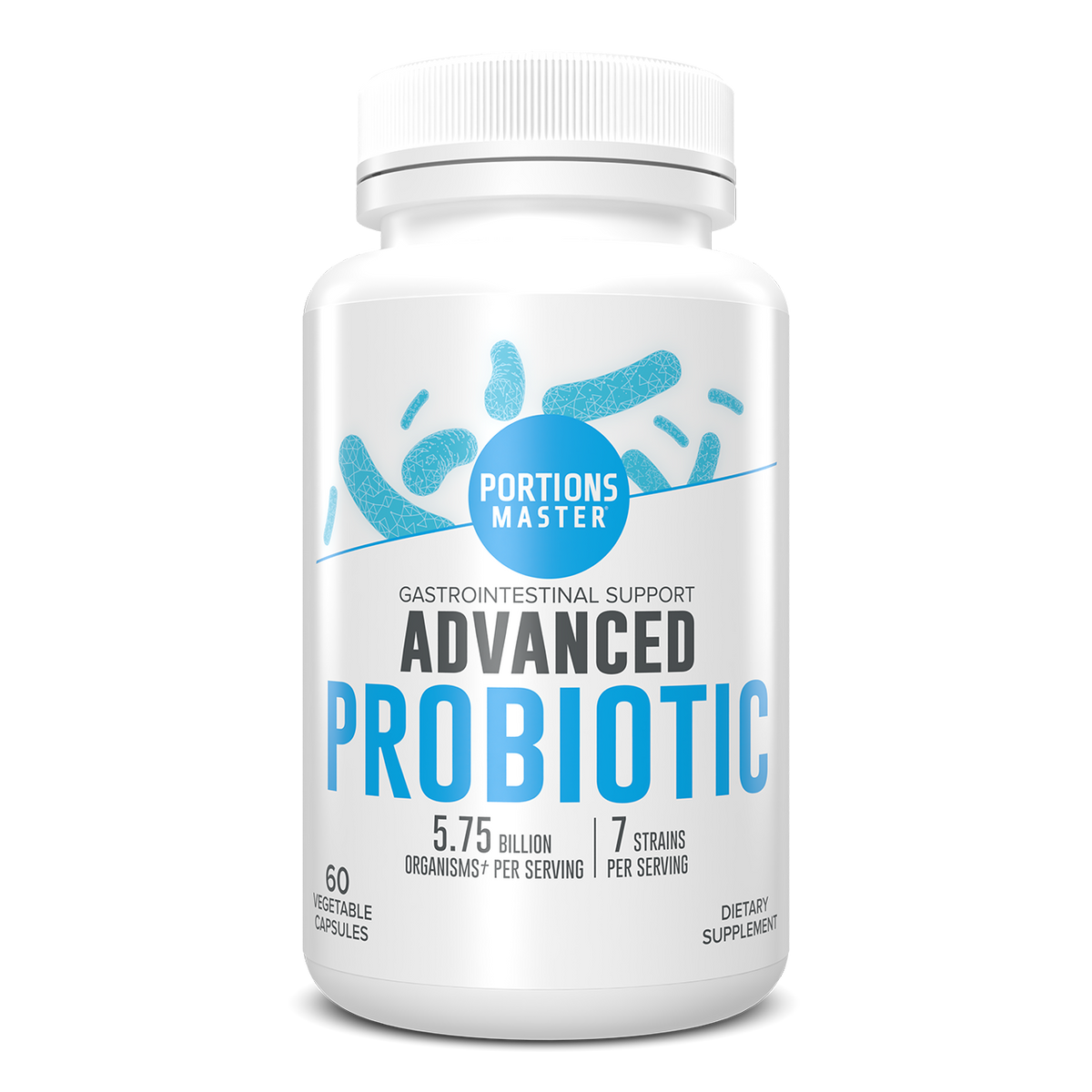 Advanced Probiotic 5.75 Billion CFU, 60 Capsules