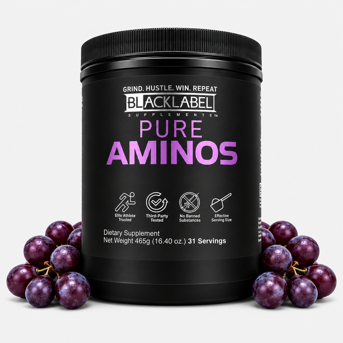 PURE AMINOS, Plant-Based EAA Powder, 2 Flavors — view 2
