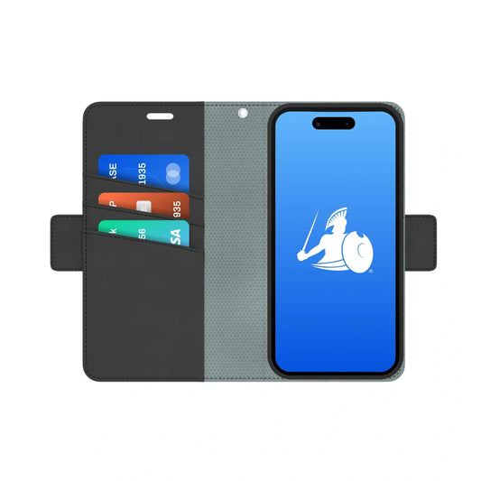 iPhone 16 EMF Blocking Wallet Case with 5G Radiation Protection