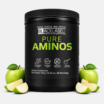 PURE AMINOS, Plant-Based EAA Powder, 2 Flavors