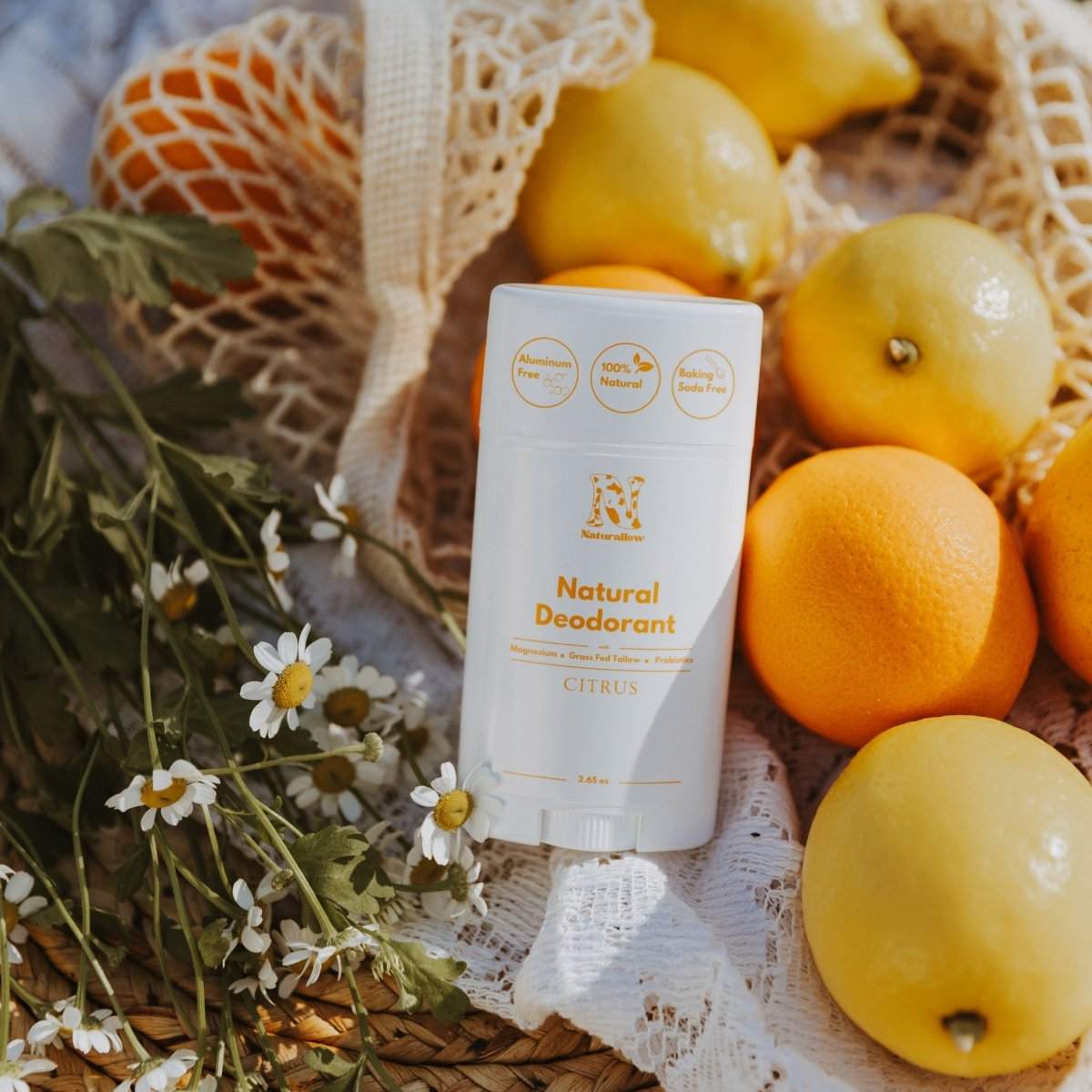 Natural Deodorant, Aluminum-Free, Three Scents — view 2