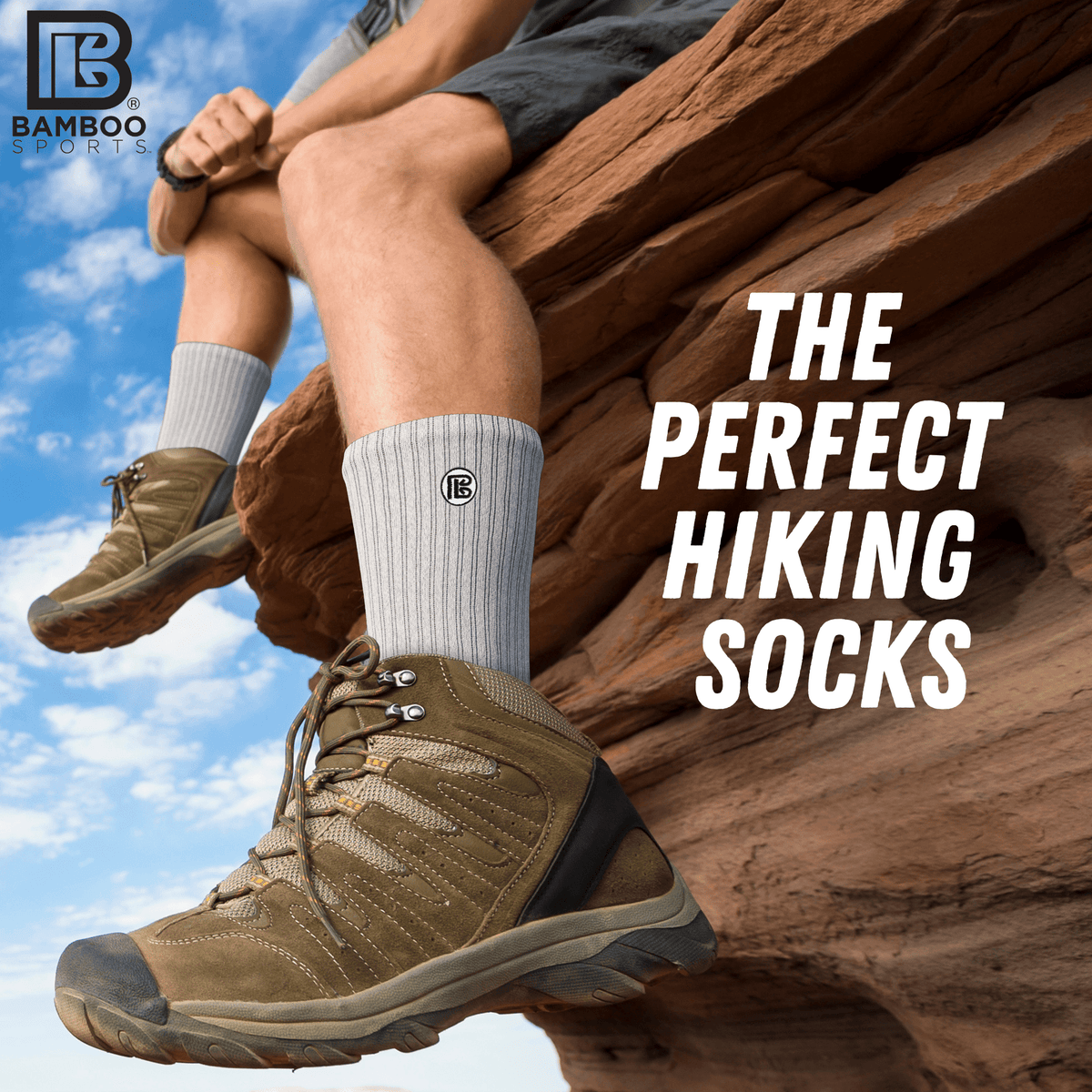 Premium Bamboo Rayon Crew Socks - 3 Pair and 6 Pair Packs Available