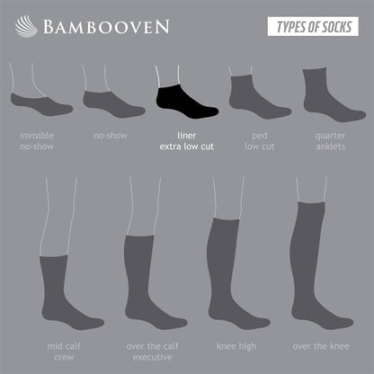 Women’s Bamboo Ankle Socks 8-Pack Gift Box, Ocean Blues