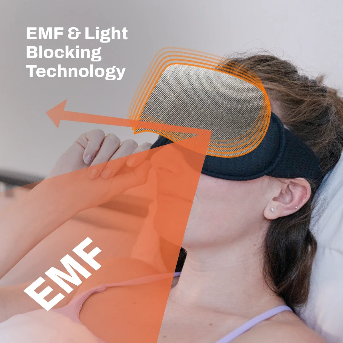 EMF Radiation Protection Sleep Mask