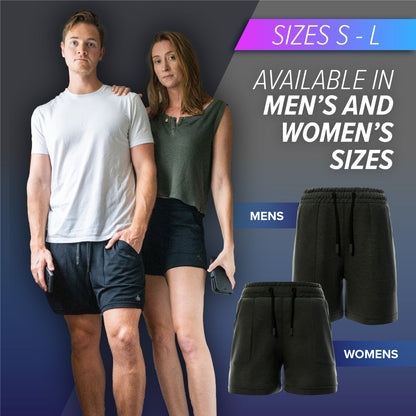 EMF Radiation Protection Shorts, Silver Fiber — view 3