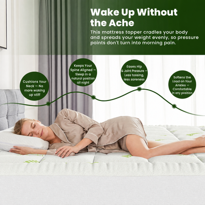 BambooLux™ - Natural Comfort Topper