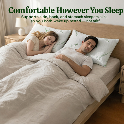 BambooLux™ - Natural Comfort Pillow