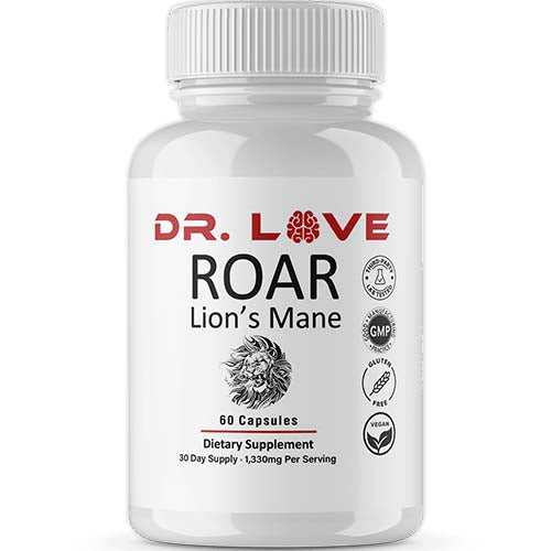 ROAR Lion's Mane, 1, 3, 6 or 12 Bottle Supply — view 3