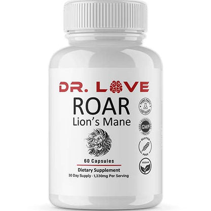 ROAR Lion's Mane, 1, 3, 6 or 12 Bottle Supply — view 3