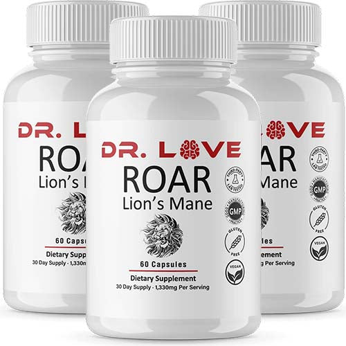 ROAR Lion's Mane, 1, 3, 6 or 12 Bottle Supply — view 4