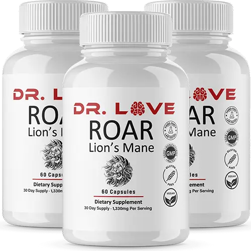ROAR Lion's Mane, 1, 3, 6 or 12 Bottle Supply — view 7