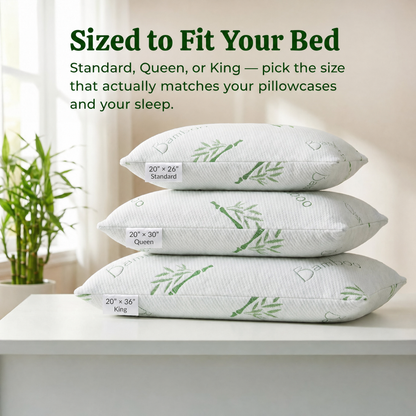 BambooLux™ - Natural Comfort Pillow
